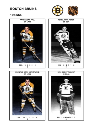 NHL bos 1965-66 foto hracu8